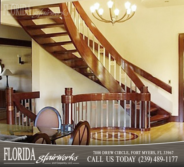 Mahogany Stairways in Ft Myers Florida