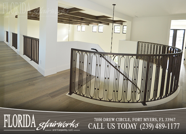 Stairway Banisters in Ft Myers Florida