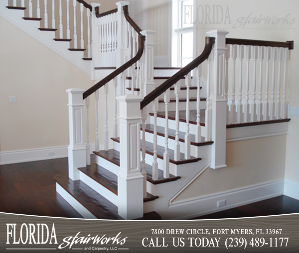 Traditional Stairways in Marco Island Florida