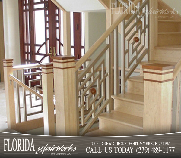 Contemporary Stairways in Sanibel Island Florida