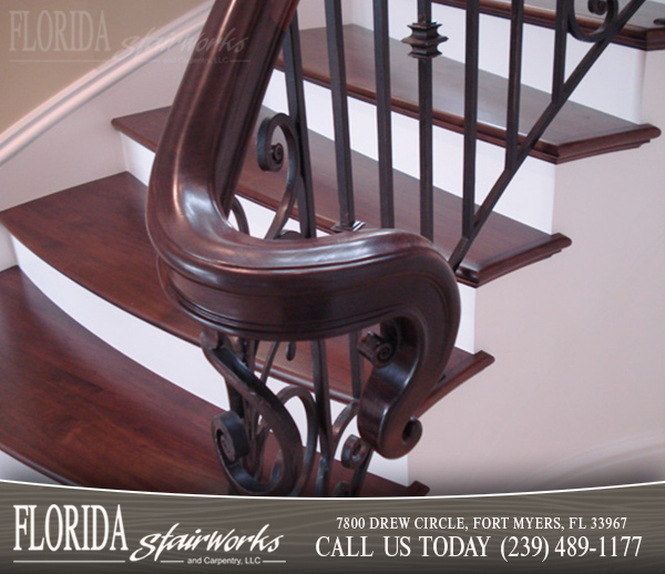 Stairway Handrails in Cape Coral FL