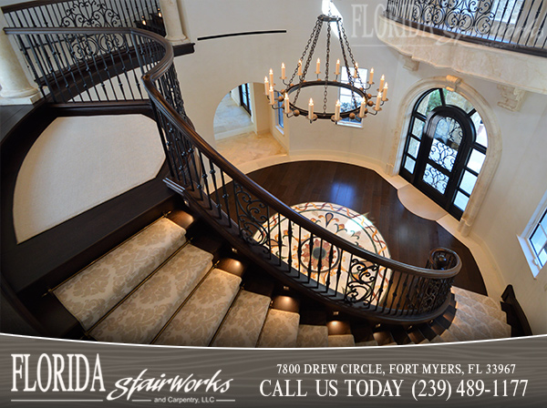 Luxury Stairways in Ft Myers Florida