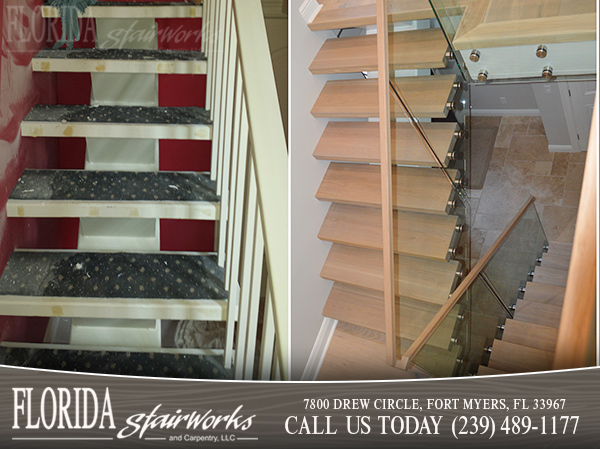 Stairway Remodeling in Ft Myers Florida