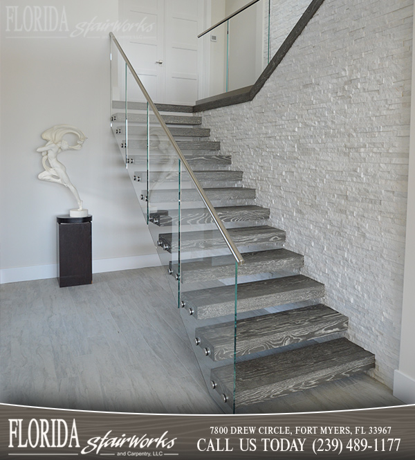 Modern Stairways in Marco Island Florida