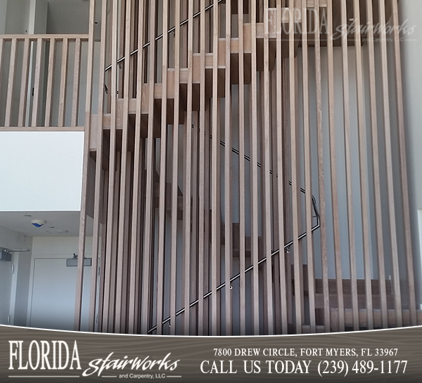 Teak Stairways in Sarasota Florida